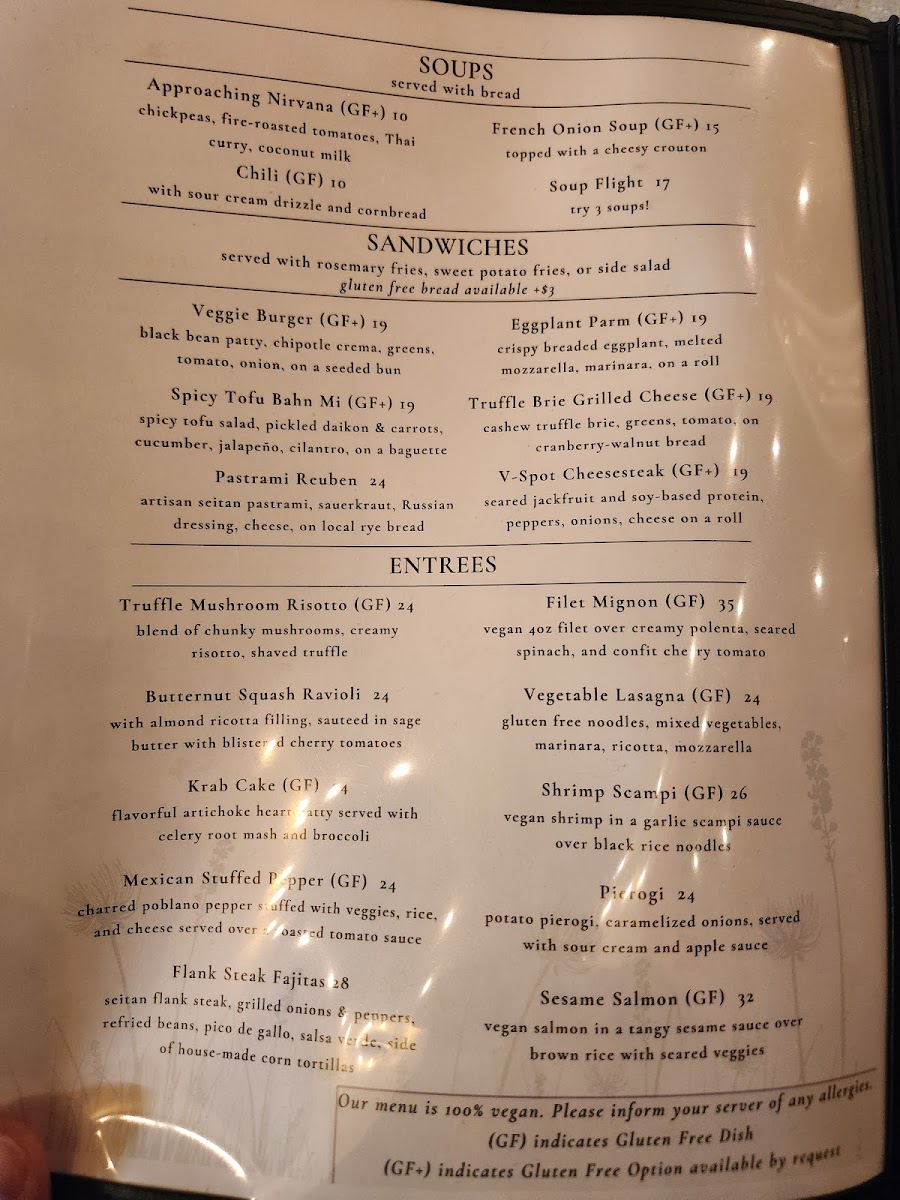 Menu V-Spot Food Vegan Restaurant-8